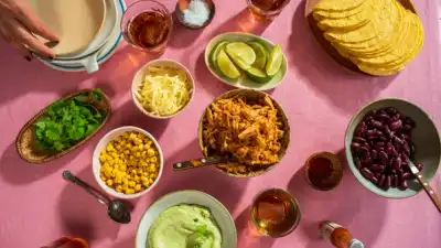 Kyllingtaco med avokadokrem