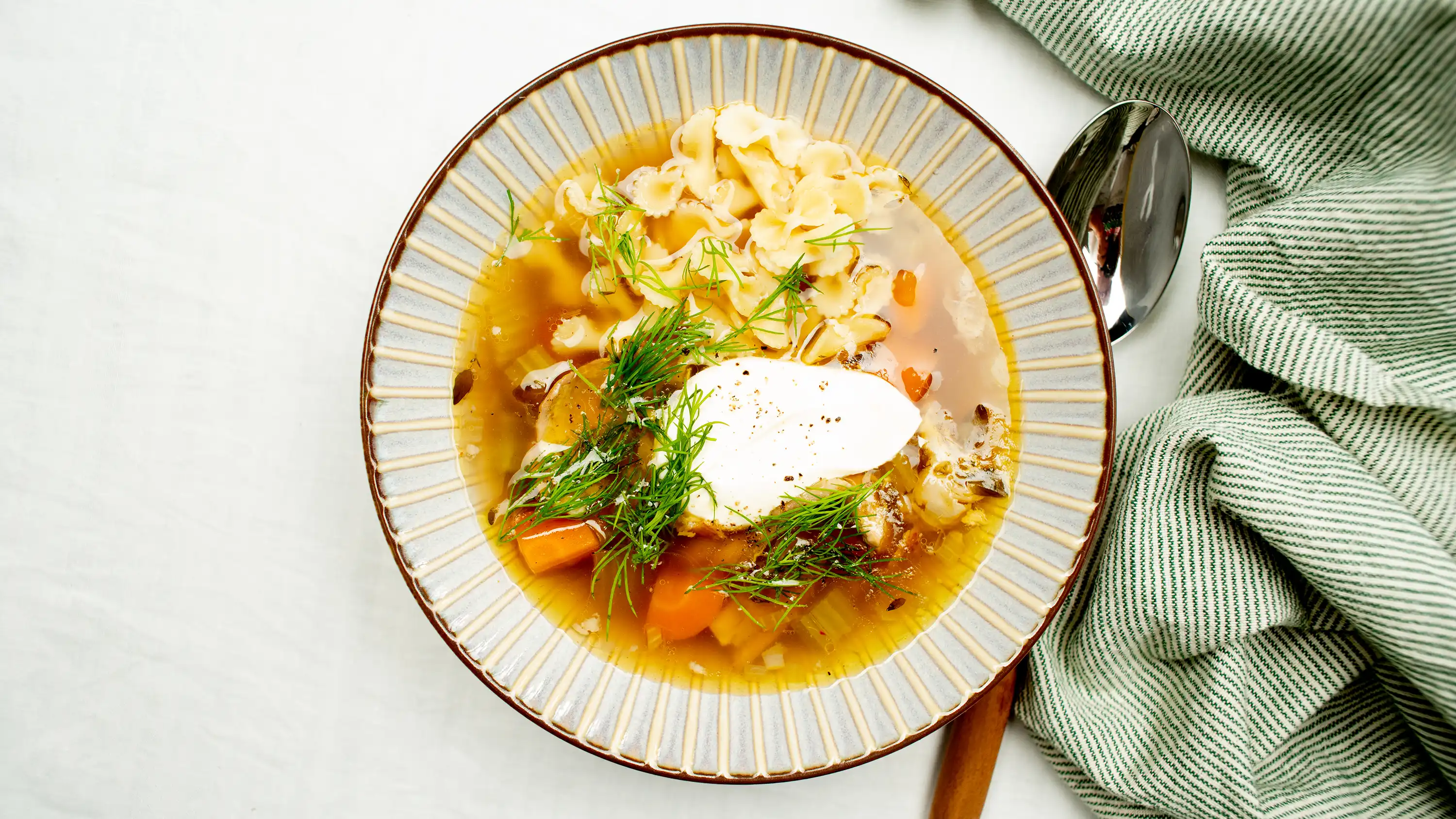 Rask kyllingsuppe