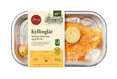 Kyllinglår med kryddersmør & Grill rub