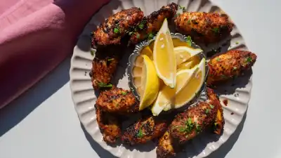 Kyllingvinger med sitronpepper-rub