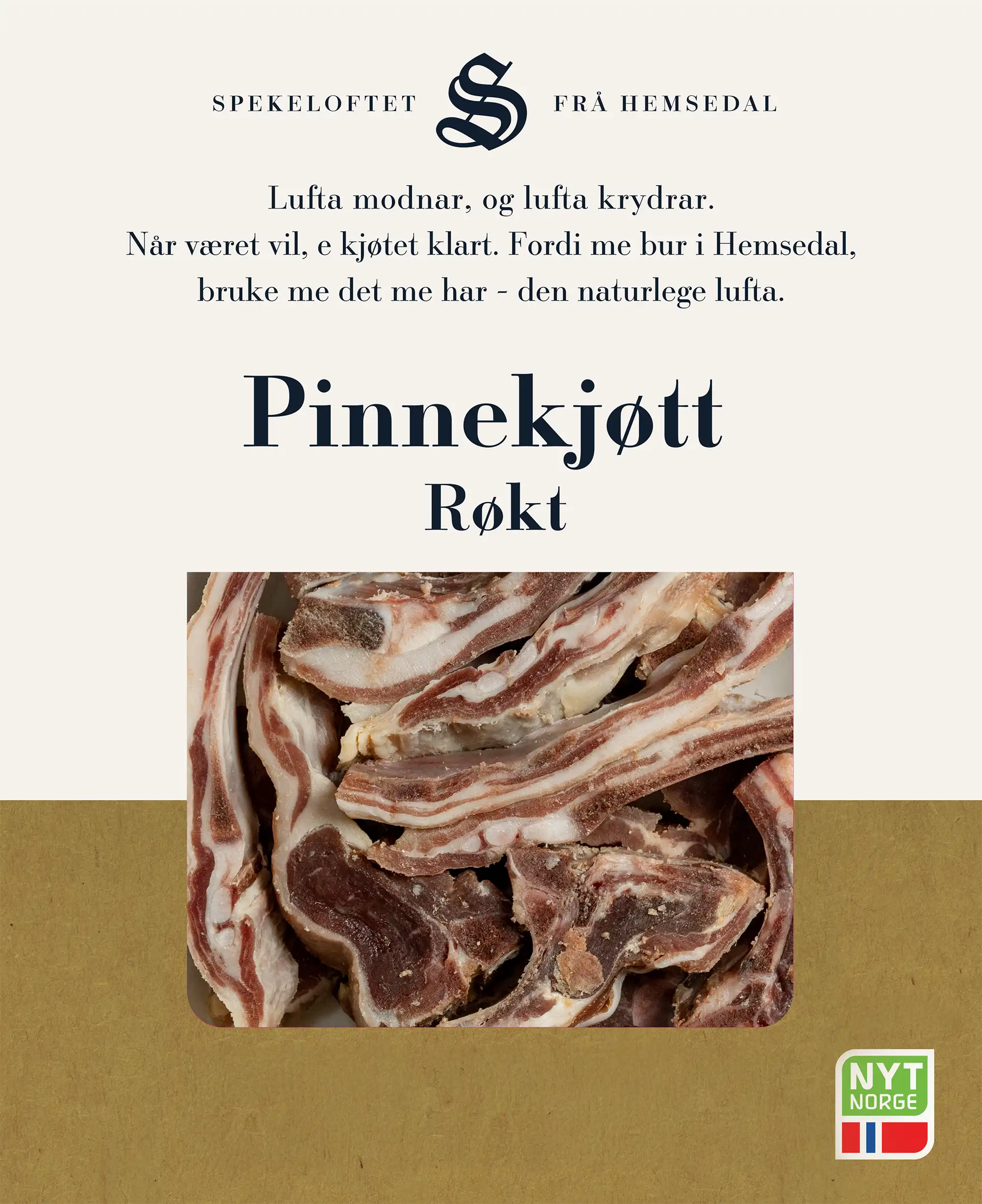 Pinnekjøtt røkt