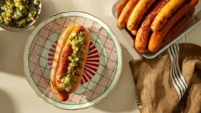 Agurk-relish med sennepsfrø