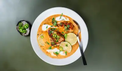 Kylling i lime og kokosmelk