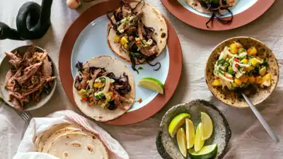 Taco med andeconfit