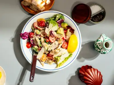 Kremet kyllingsalat