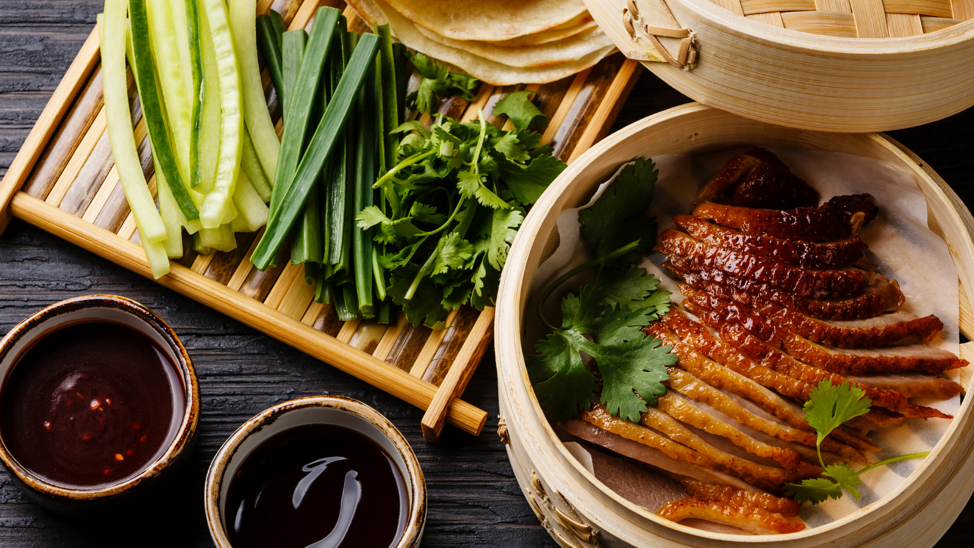 Helstekt Crispy Duck ( Pekingand) 