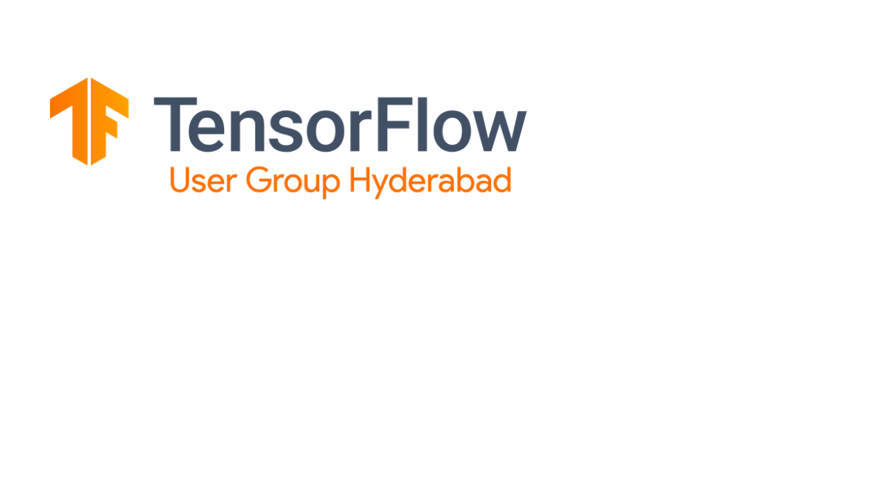 TensorFlow UserGroups, Hyderabad logo