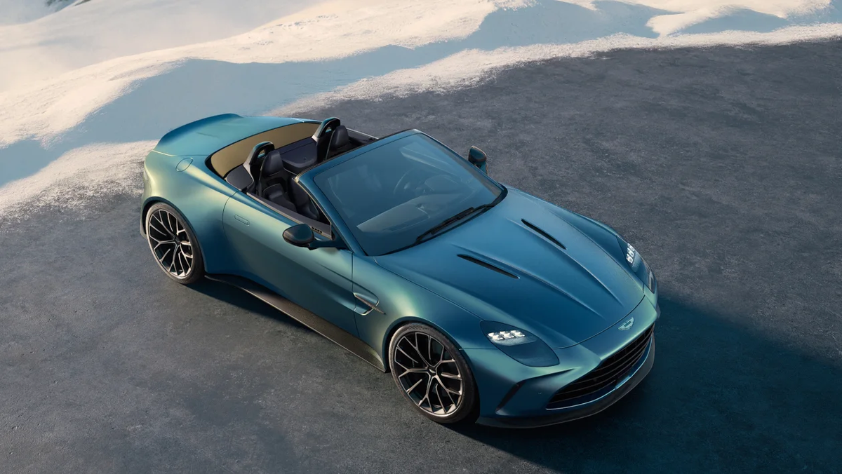 Aston Martin Vantage Roadster Unveiled: The Fastest Convertible Roof with a 656bhp Powerhouse