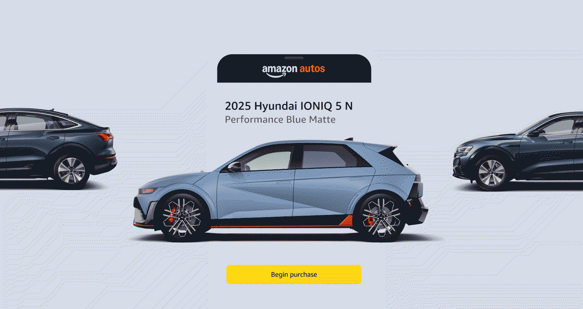 Amazon Is Now Selling Cars—Hyundai First in Line, But No, They Don’t Offer Prime Shipping (Yet)