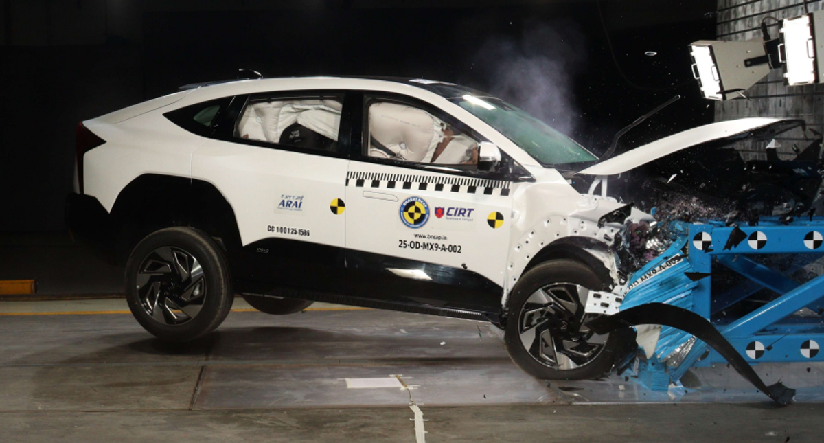 Mahindra BE 6, XEV 9e Achieve Record-Breaking 5-Star Bharat NCAP Crash Ratings