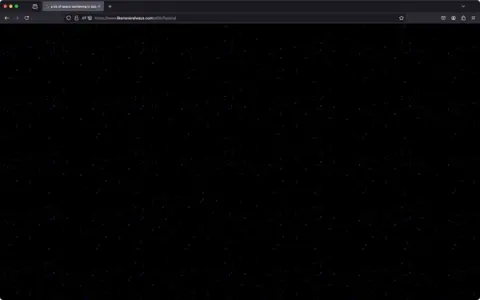a bit of space wandering in space