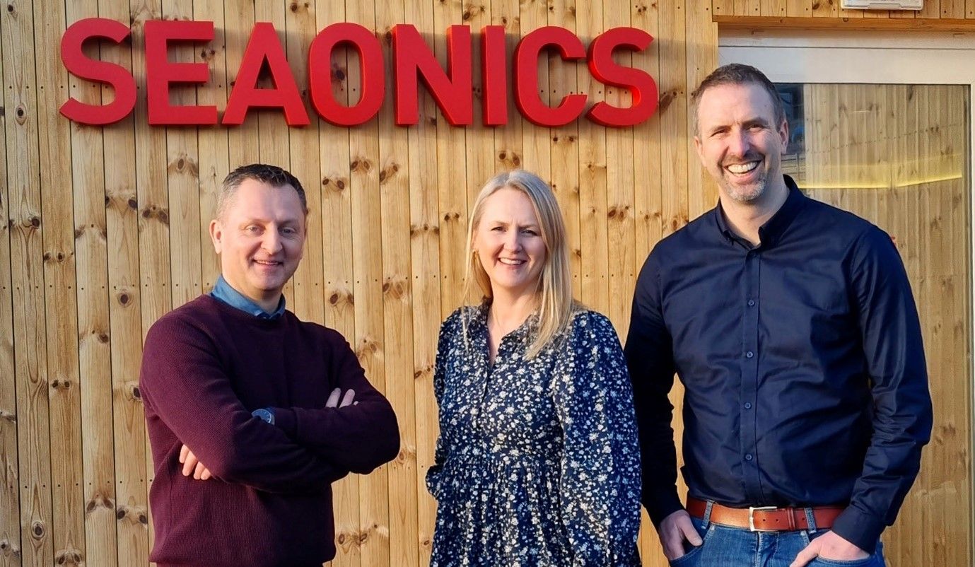 From left: Ståle Fure, Head of Sales, Nina Reinseth, Head of Marketing and Business Development and Håkon Fauske, Managing Director.