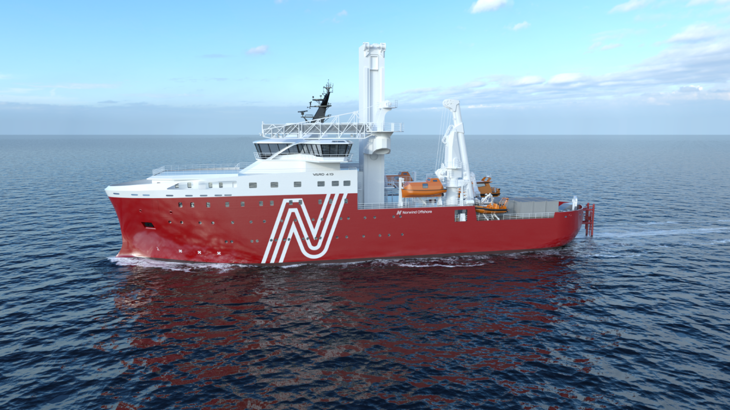 SEAONICS ECMC 3D Crane for Norwind Offshore Vessel