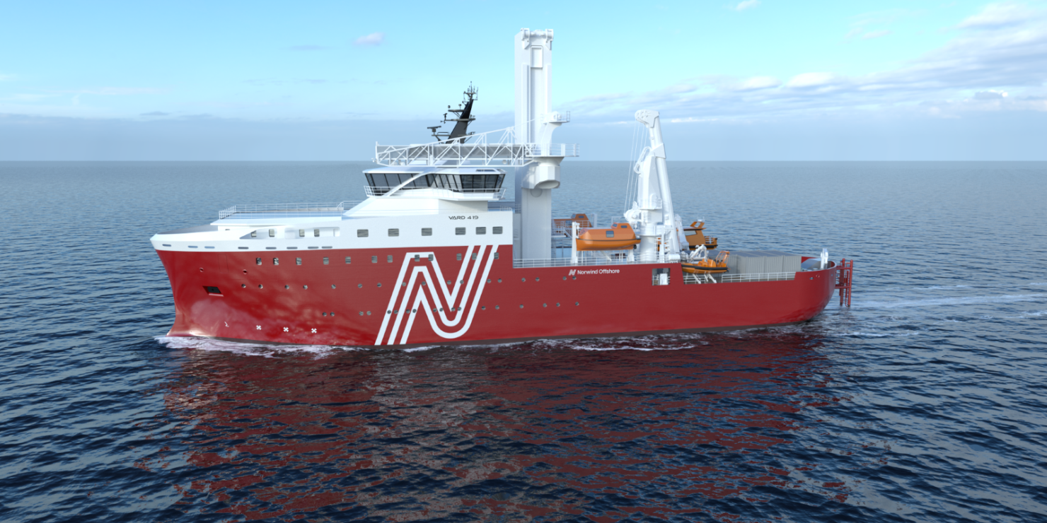 SEAONICS ECMC 3D Crane for Norwind Offshore Vessel
