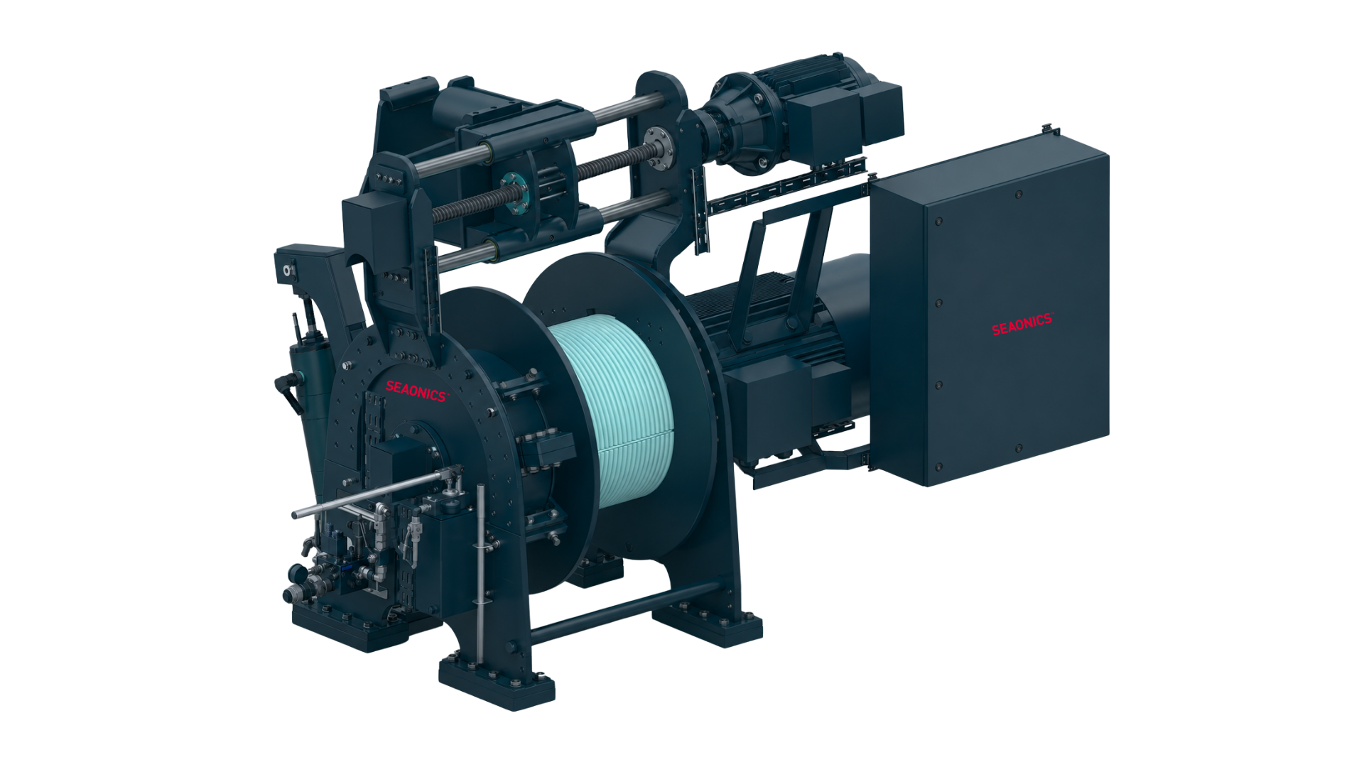 Guide wire winches