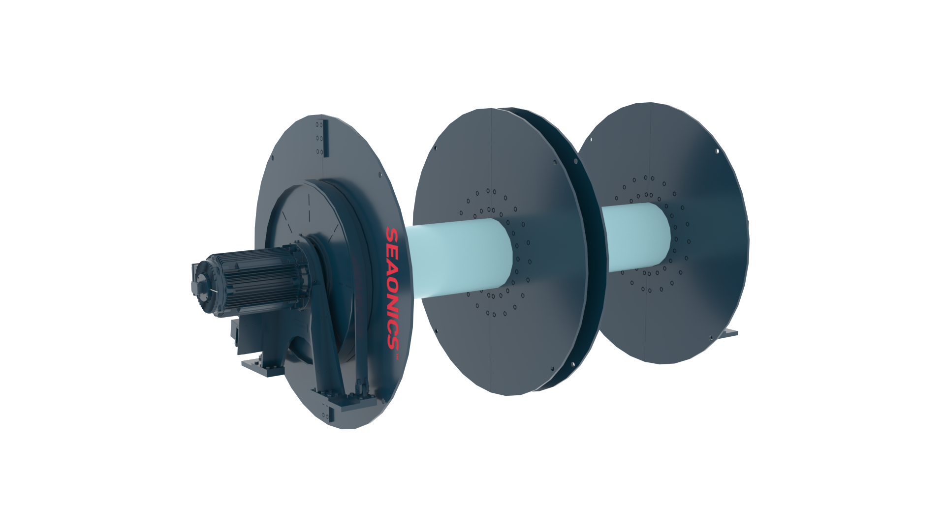 Split net winch