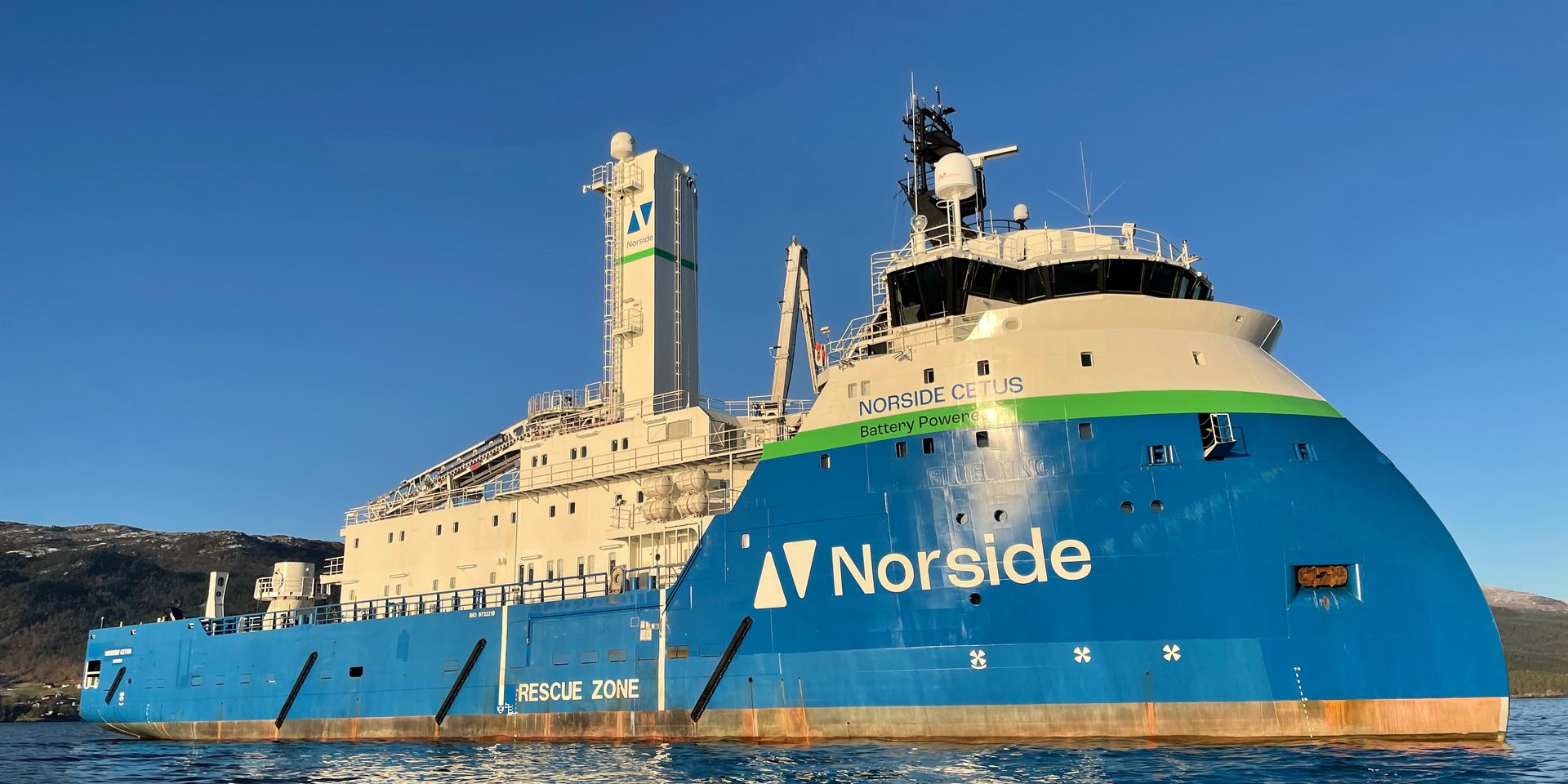 The award winning Seaonics ECMC Crane signed for two SOVs for Norside Wind.