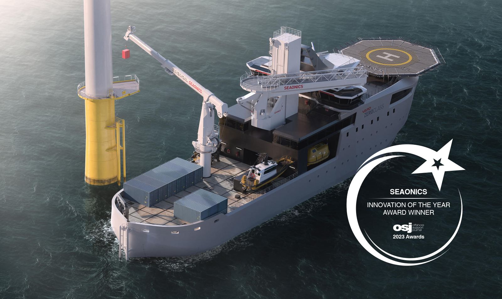 Seaonics won Innovation of the Year at the 2023 OSJ Conference