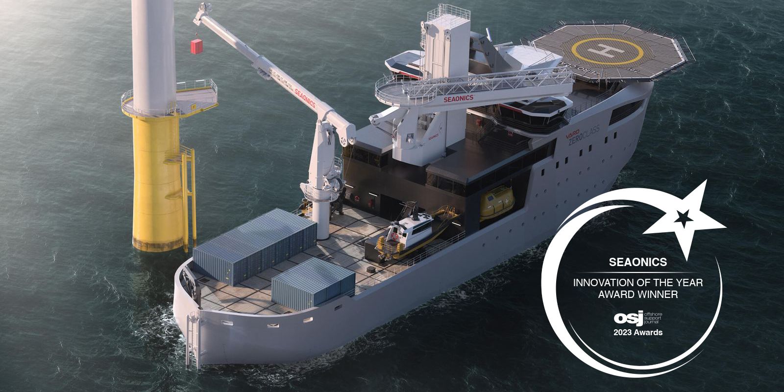 Seaonics won Innovation of the Year at the 2023 OSJ Conference