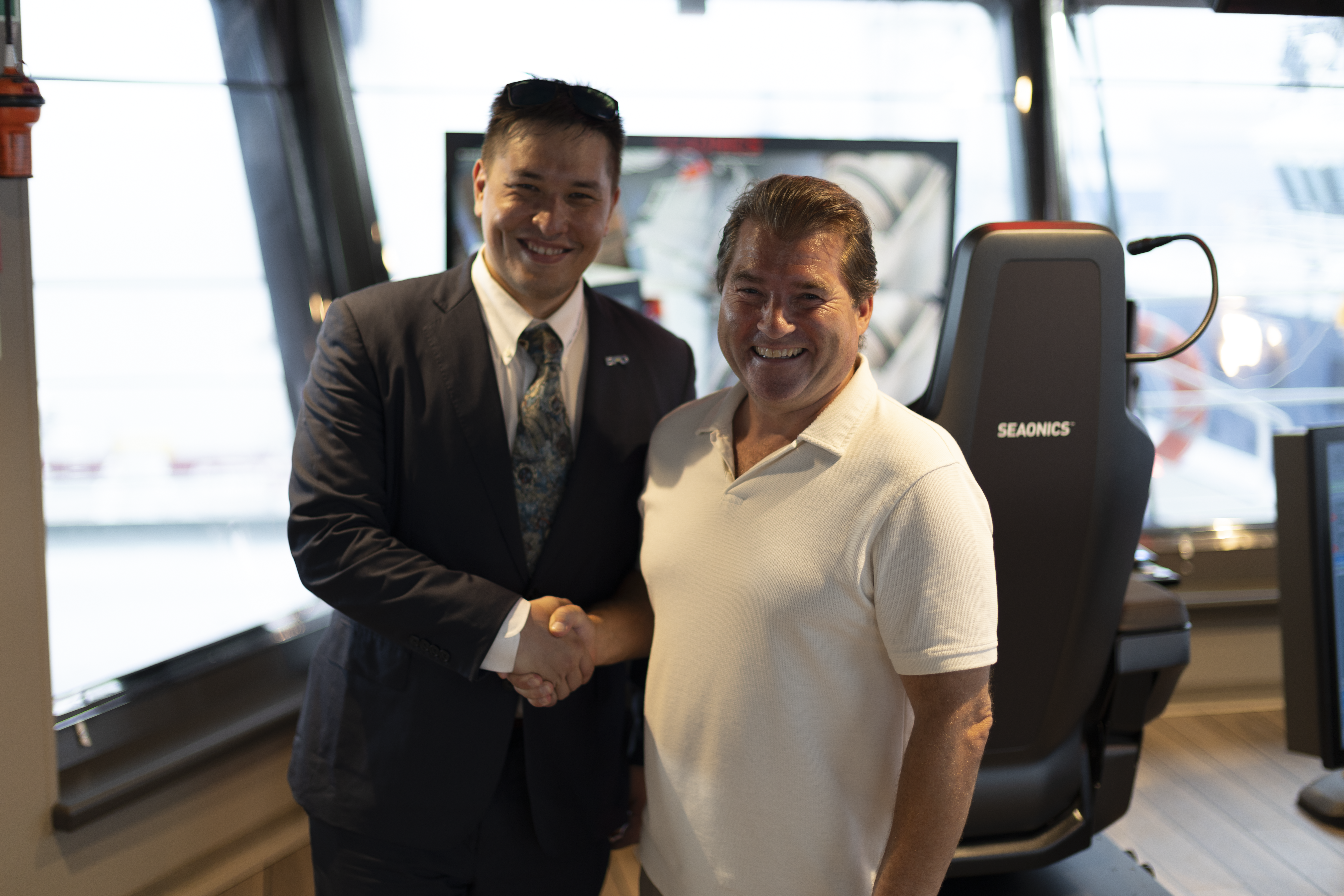 Ben Darrington, Chief Operating Officer DFO & Stian Haglind, Country Manager Seaonics Vietnam