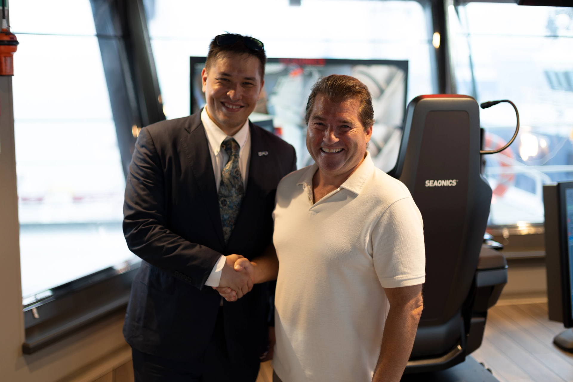 Ben Darrington, Chief Operating Officer DFO & Stian Haglind, Country Manager Seaonics Vietnam