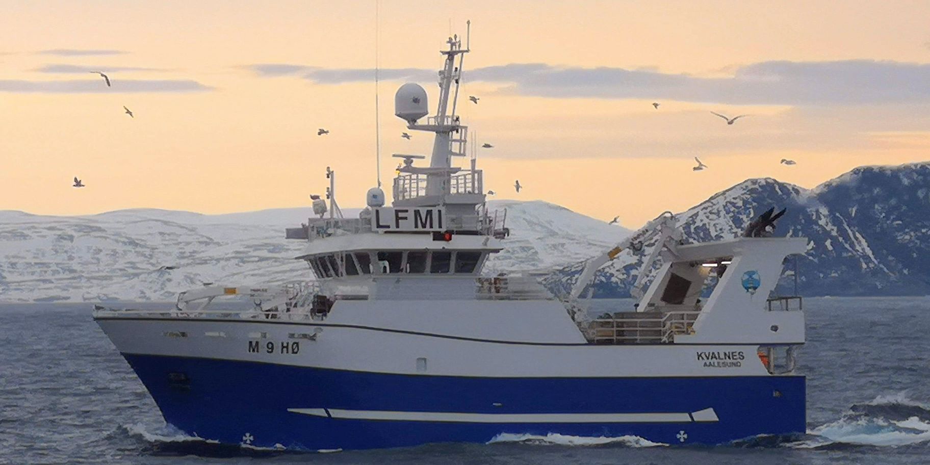 Top performance for Kvalnes' electric Danish seine winch system from SEAONICS