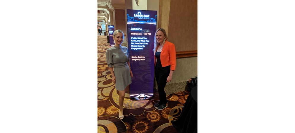 Masha Sedova and Aika Sengirbay speak at Black Hat