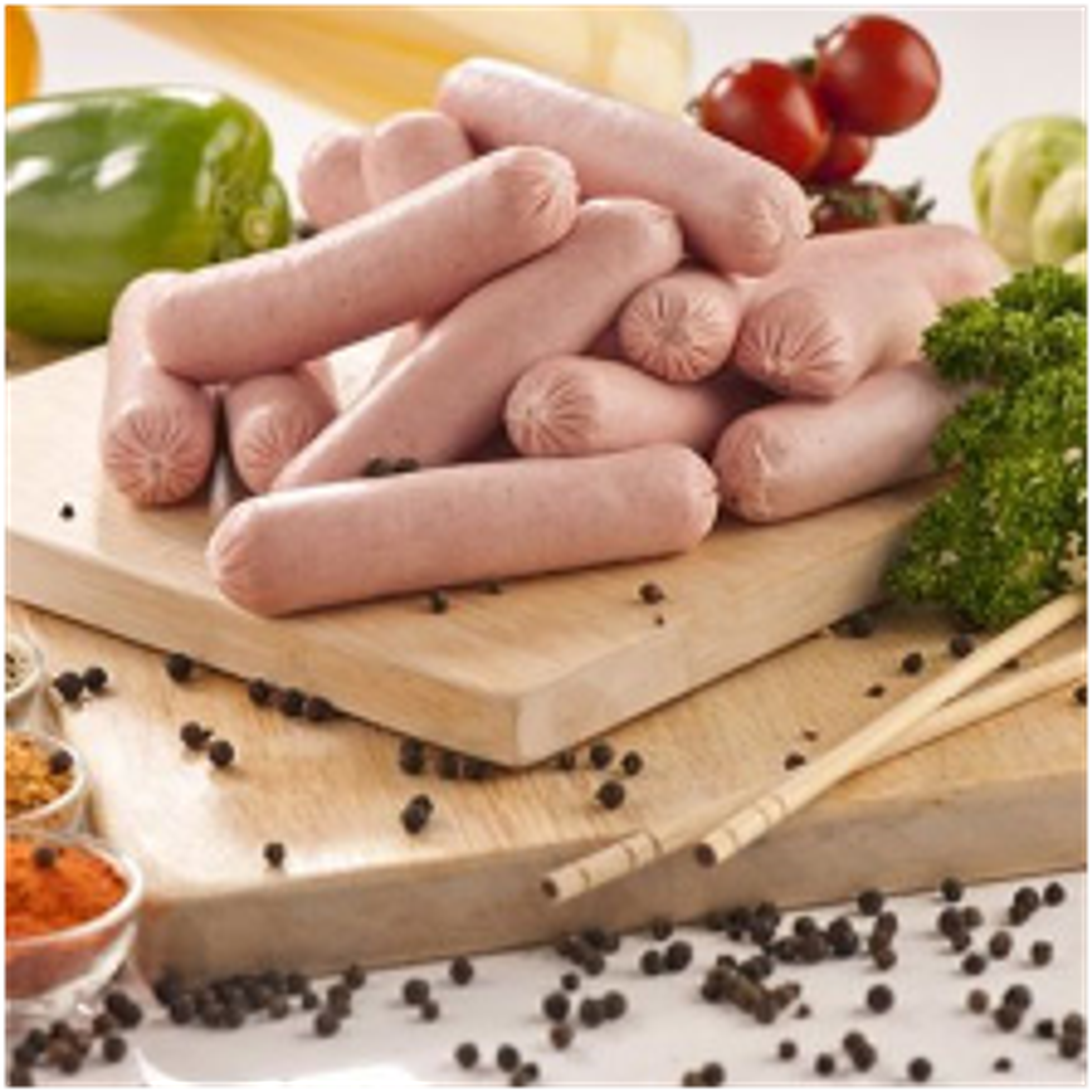Plain sausages