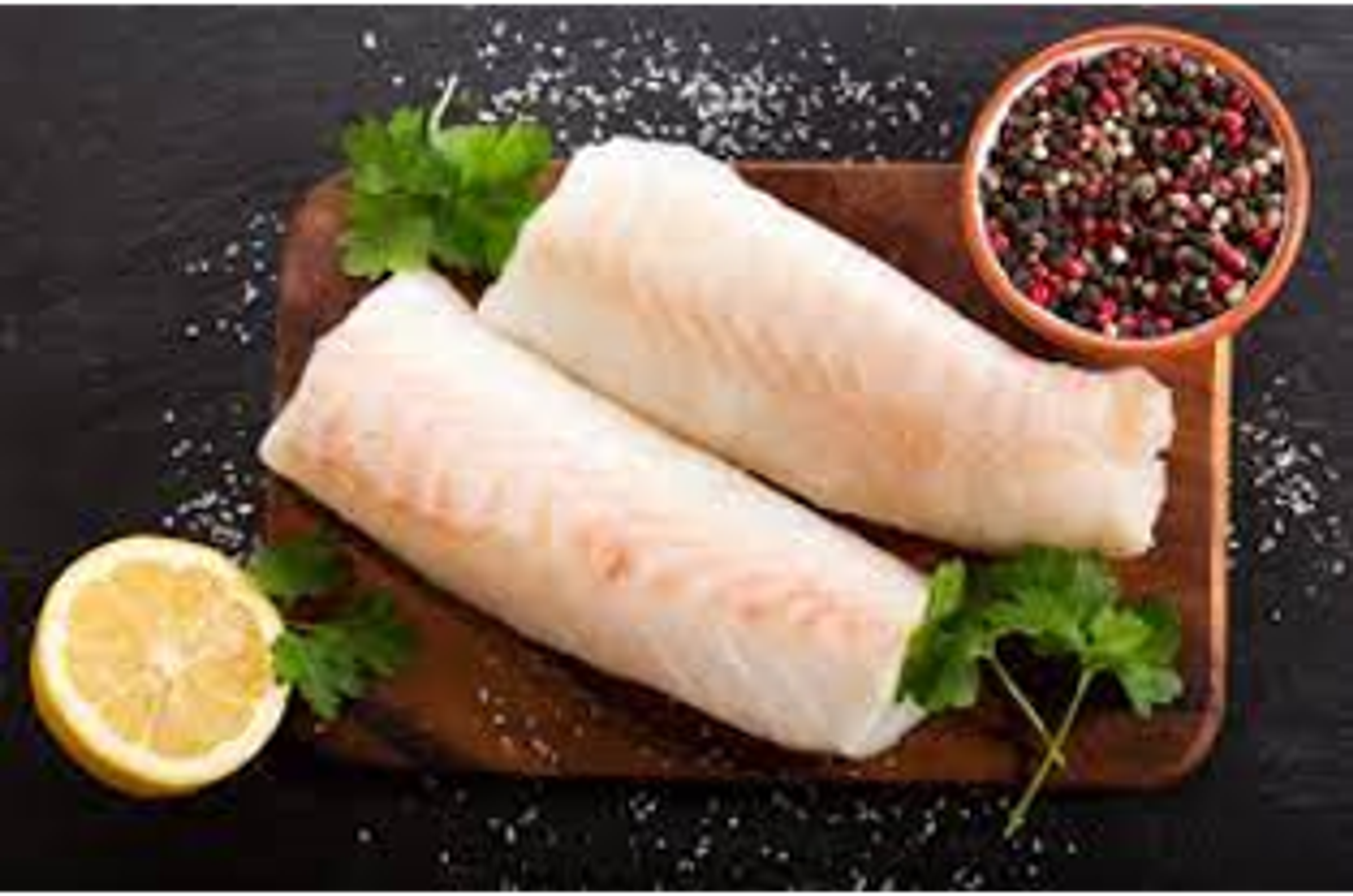 Ling fillets, skin off