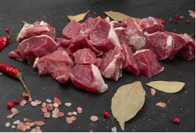 Lamb, diced boneless