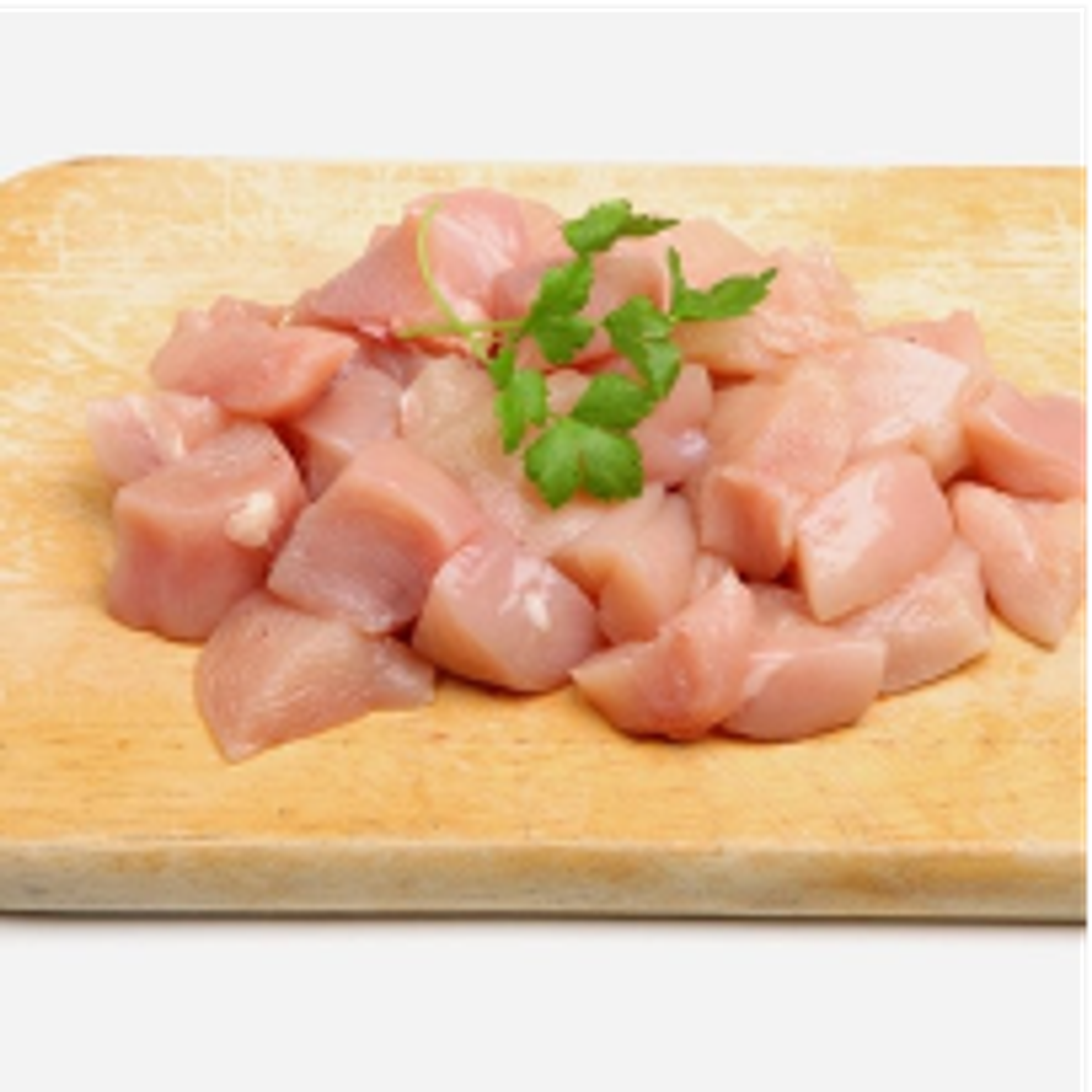 Diced chicken breast
