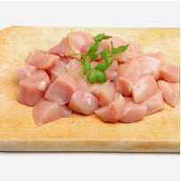 Diced chicken breast