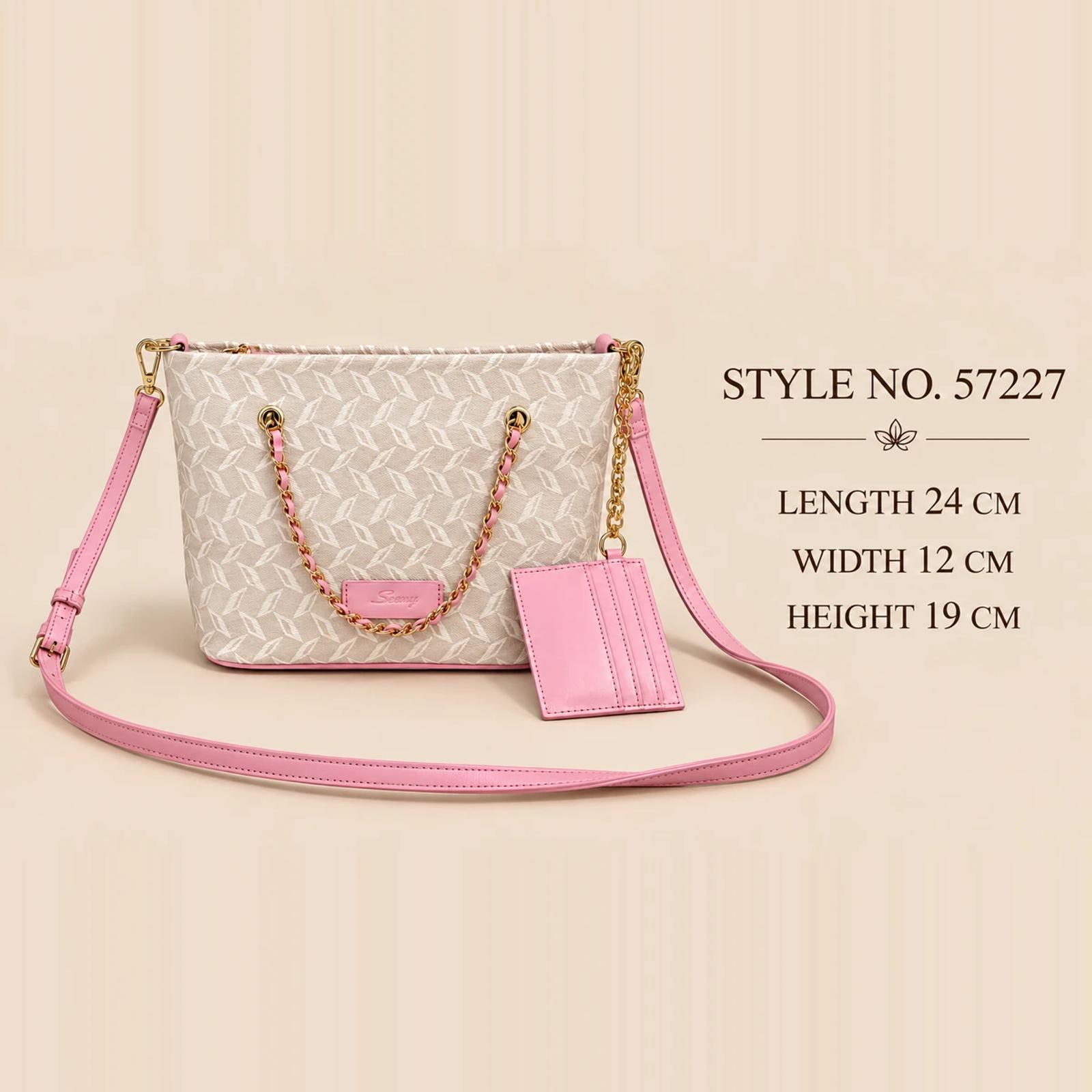 Sweet Resort Style Monogram PU Crossbody Bag | OEM Manufacturer thumbnail 2