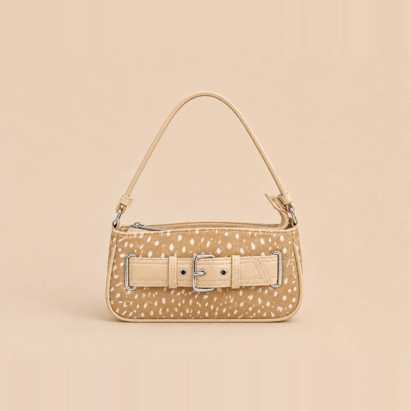 Leopard Print PU Baguette Shoulder Bag OEM Private Label Factory thumbnail 5