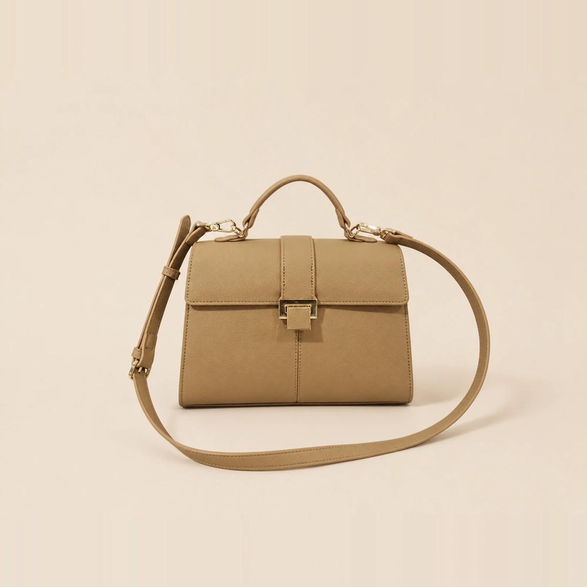 Structured Textured PU Top Handle Satchel Bag OEM Manufacturer — image 1