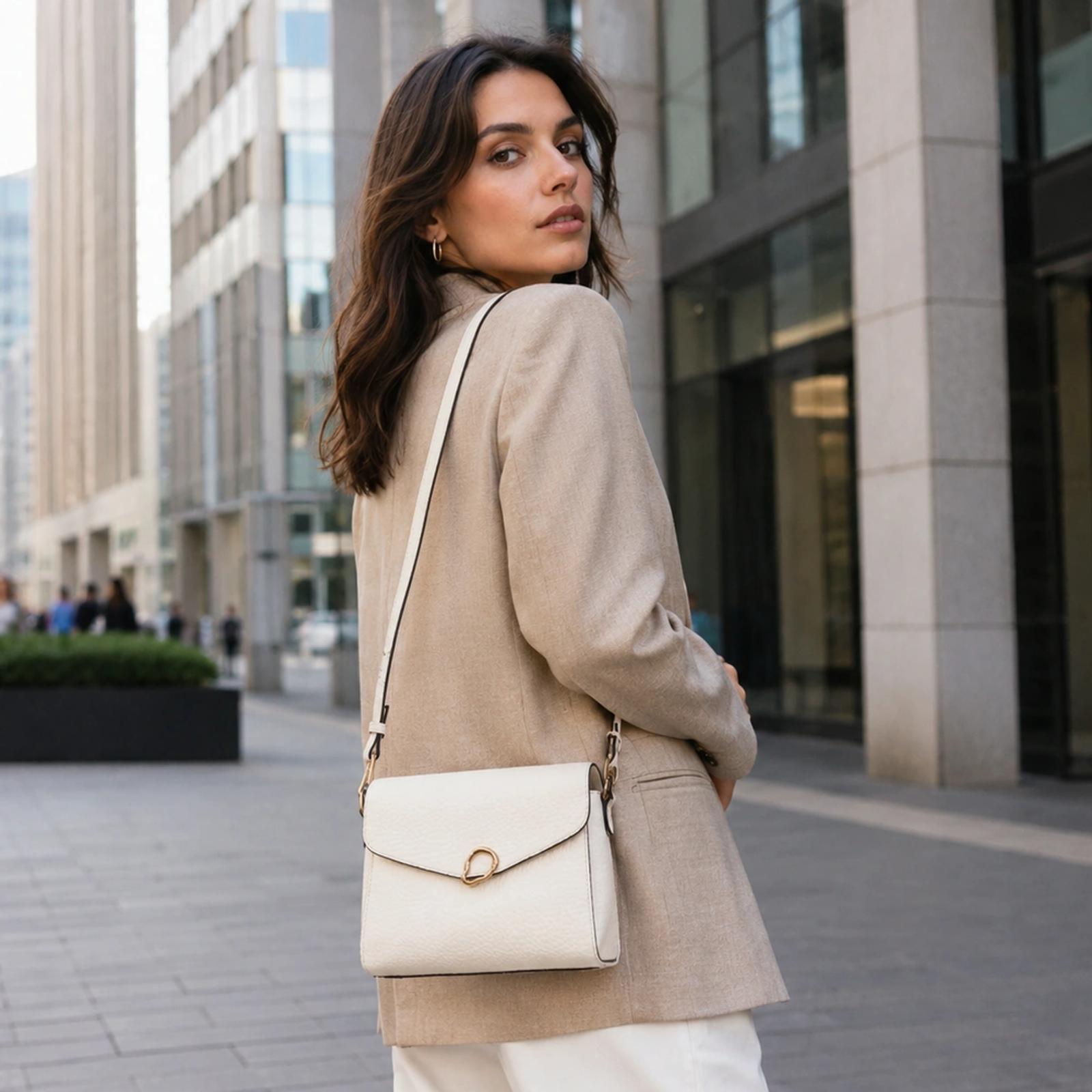 Pebbled PU Mini Flap Crossbody Bag - OEM Wholesale Supplier thumbnail 2