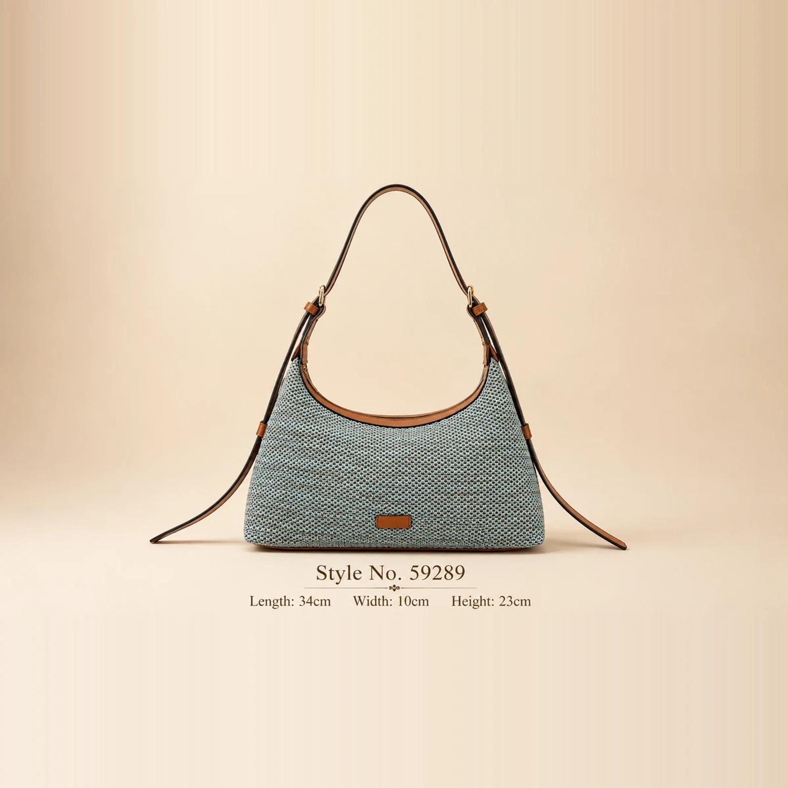 BreezeKnit Honeycomb Weave Shoulder Bag OEM Manufacturer China thumbnail 2