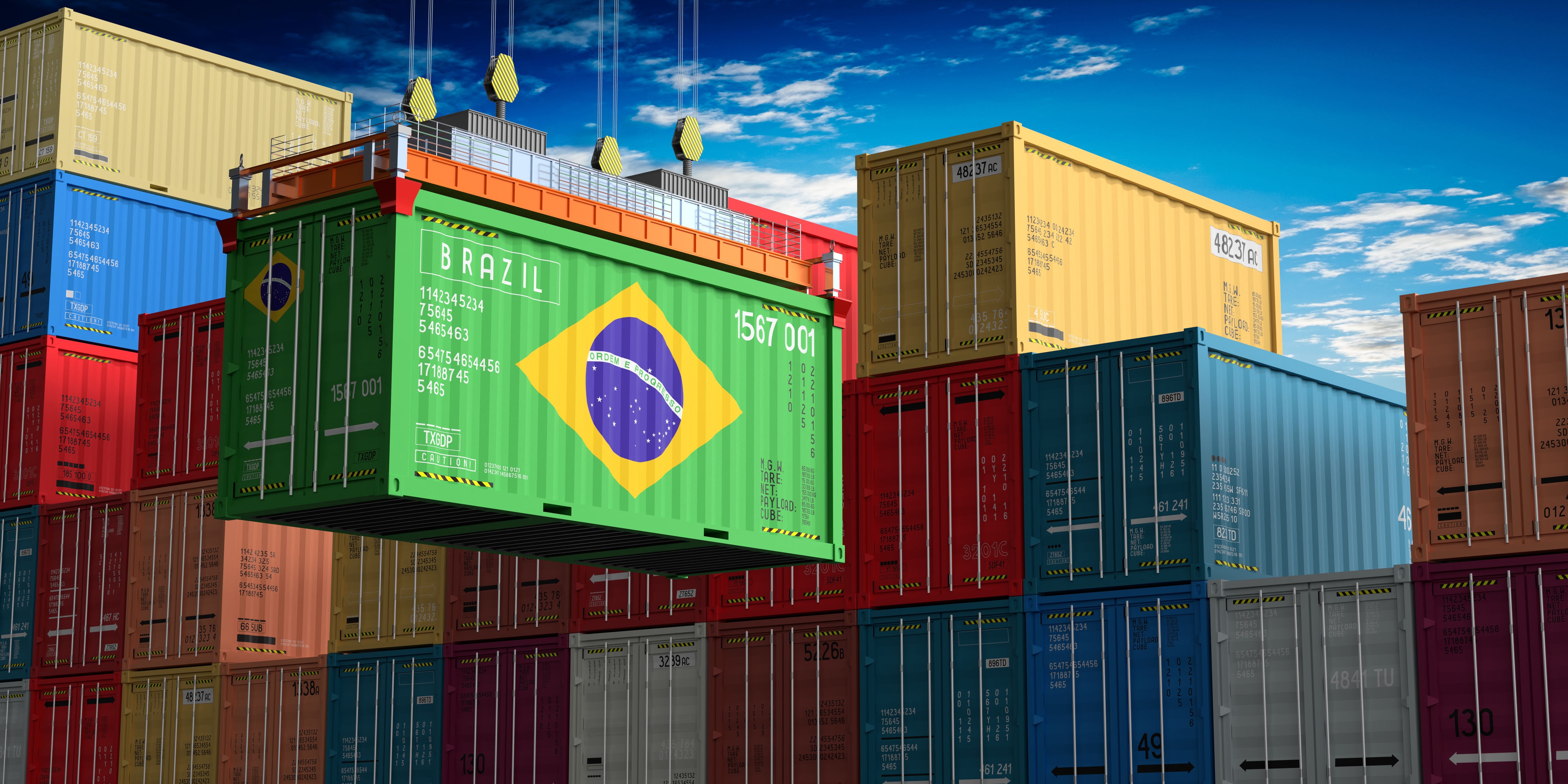 Corrente de Comércio do Brasil Atinge US$ 15,4 Bilhões na Primeira Semana de Maio