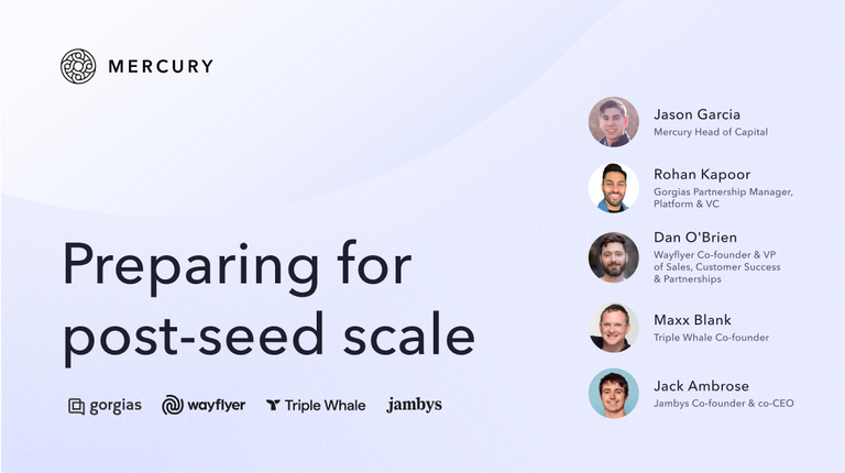 [object Object] Raising seed capital and preparing to scale
