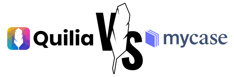 How does Quilia compare to MyCase Client Portal?