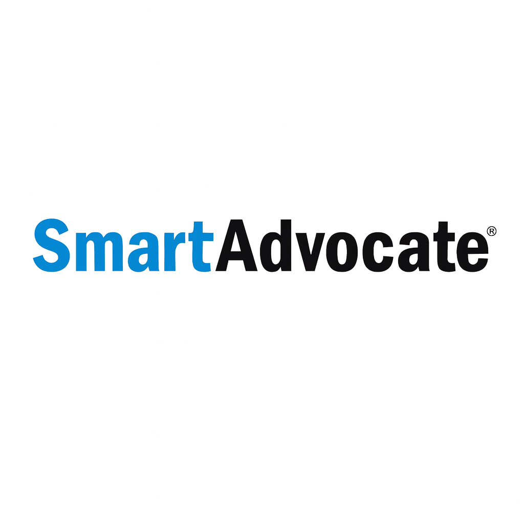 Connect Quilia with SmartAdvocate to sync cases, documents, and client data seamlessly. SmartAdvocate logo, representing integration with the Quilia platform.