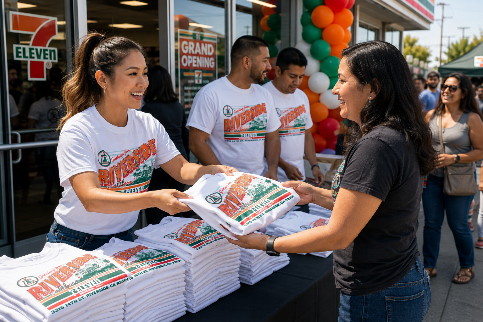 Mass Promotional Goods + Sales Team Fulfillment: 7-Eleven OSSS
