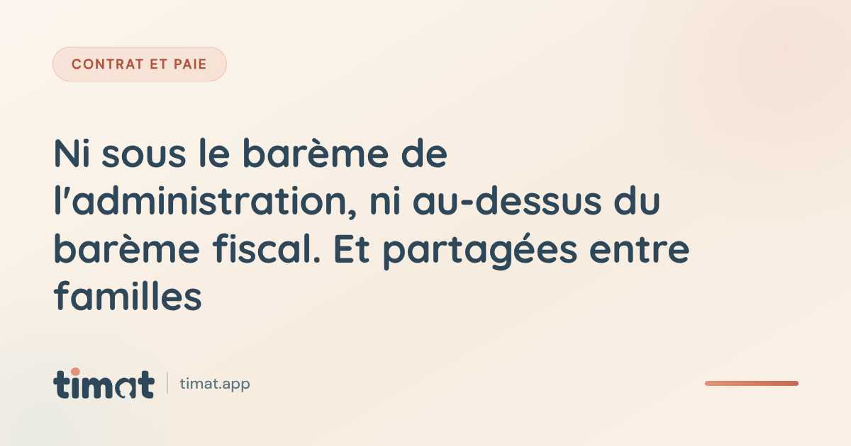 Couverture TiMat : indemnités kilométriques entre le barème de l'administration et le barème fiscal, partagées entre familles