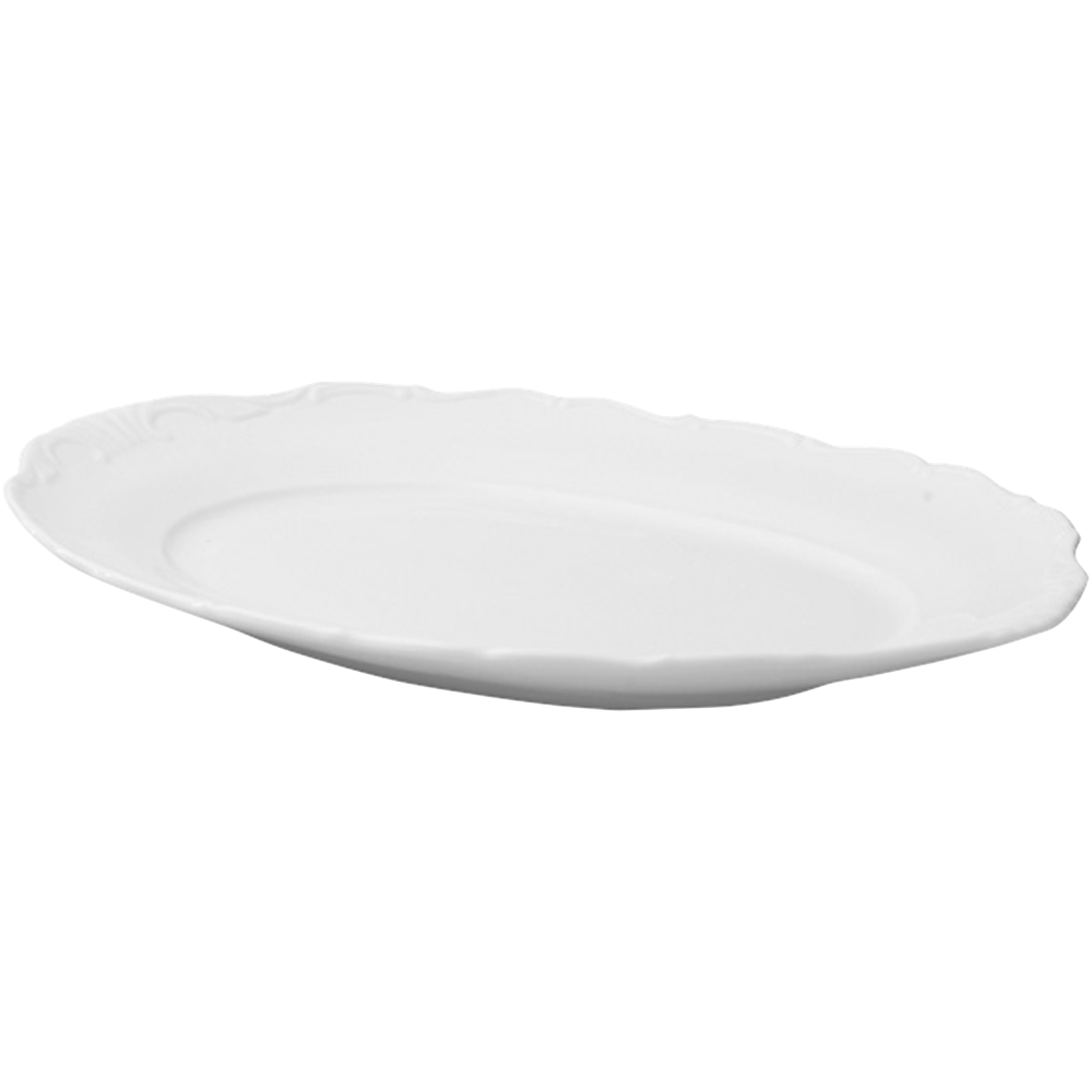 Tallrik/fat oval, 36x26 cm