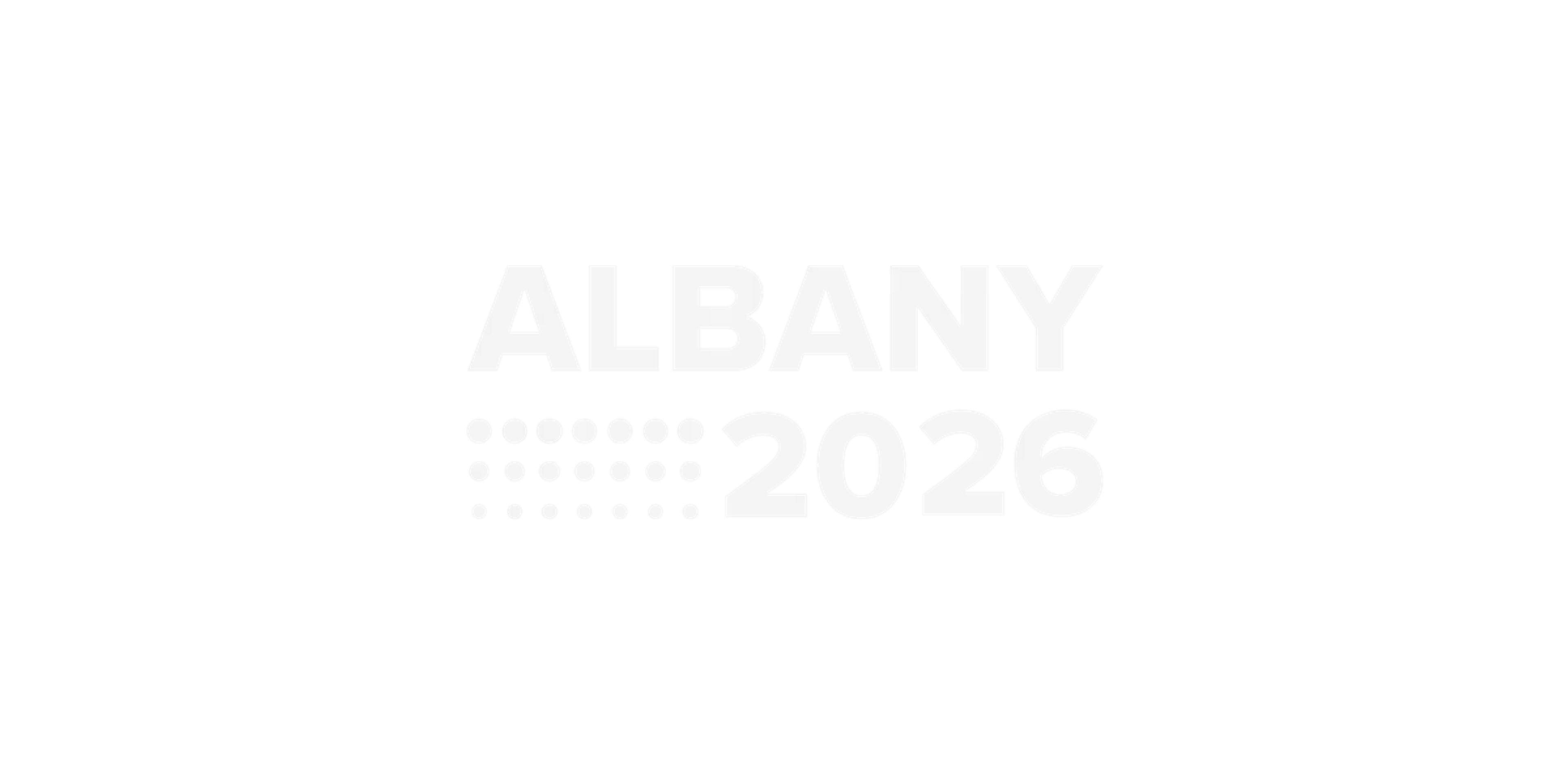 The Albany 2026 logo