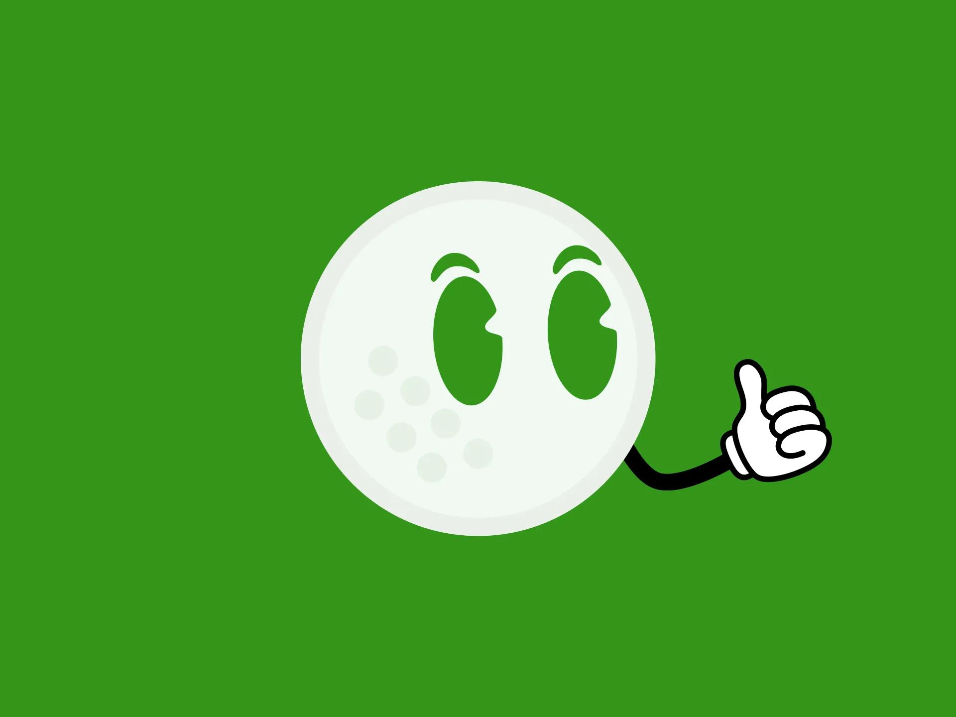 A mockup of the TeeFinder mascot we designed.