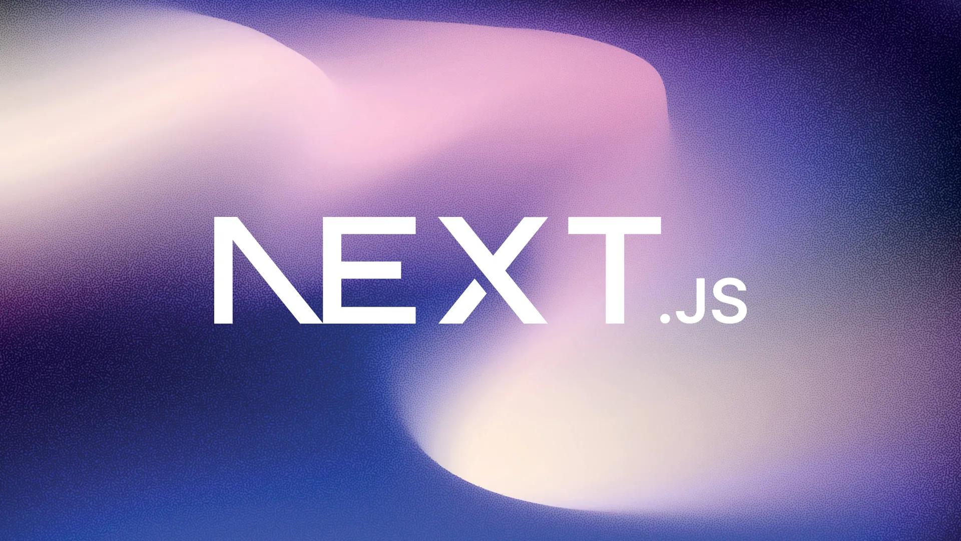 A visual mockup of the NextJS logo.