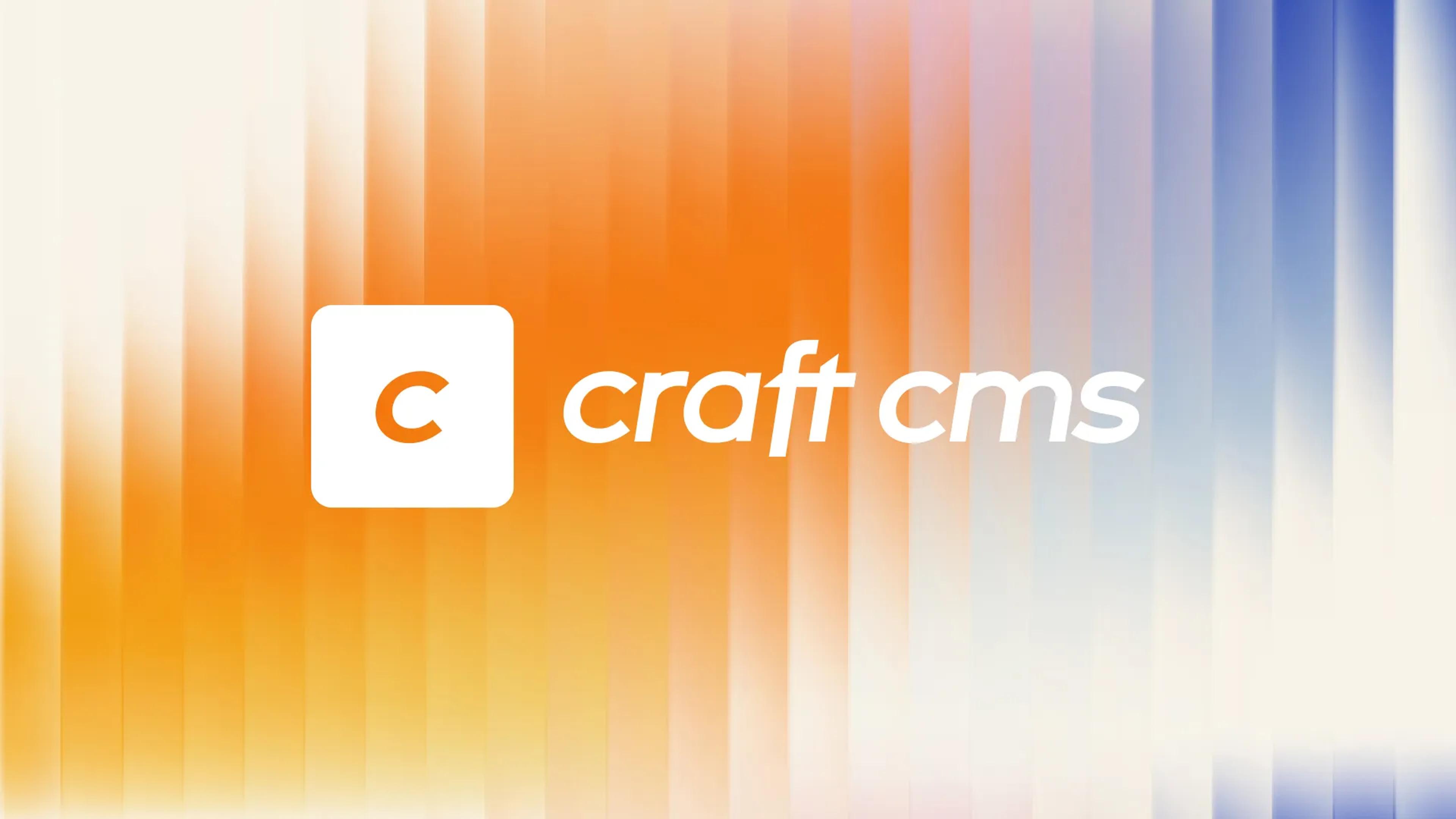 A visual mockup of the Craft CMS logo.
