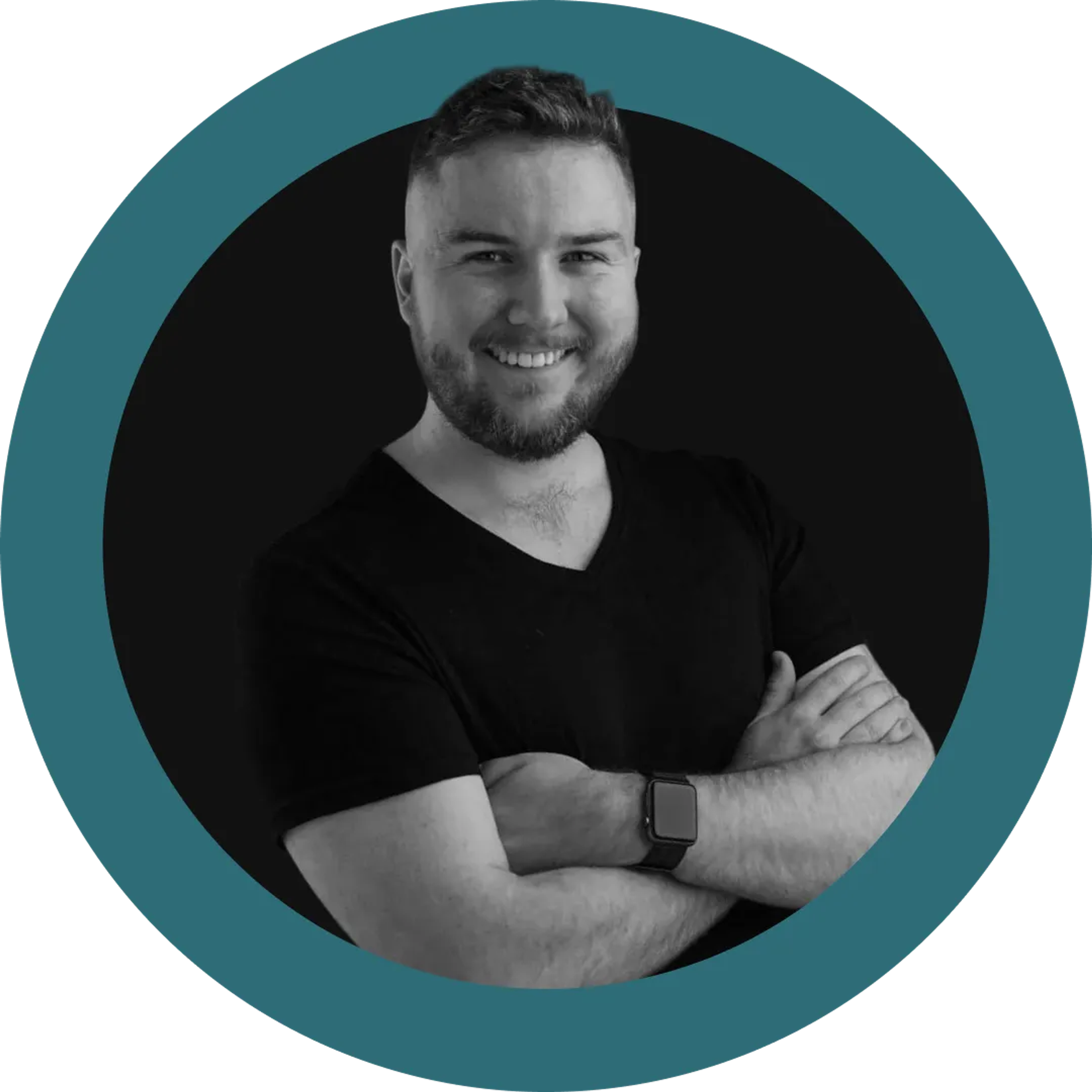 A headshot of Eamon McKiernan, Director of Mintyy, smiling.