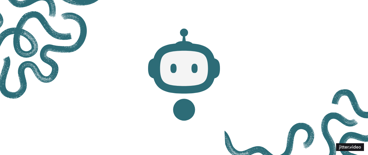 A gif of a little robot jumping around.